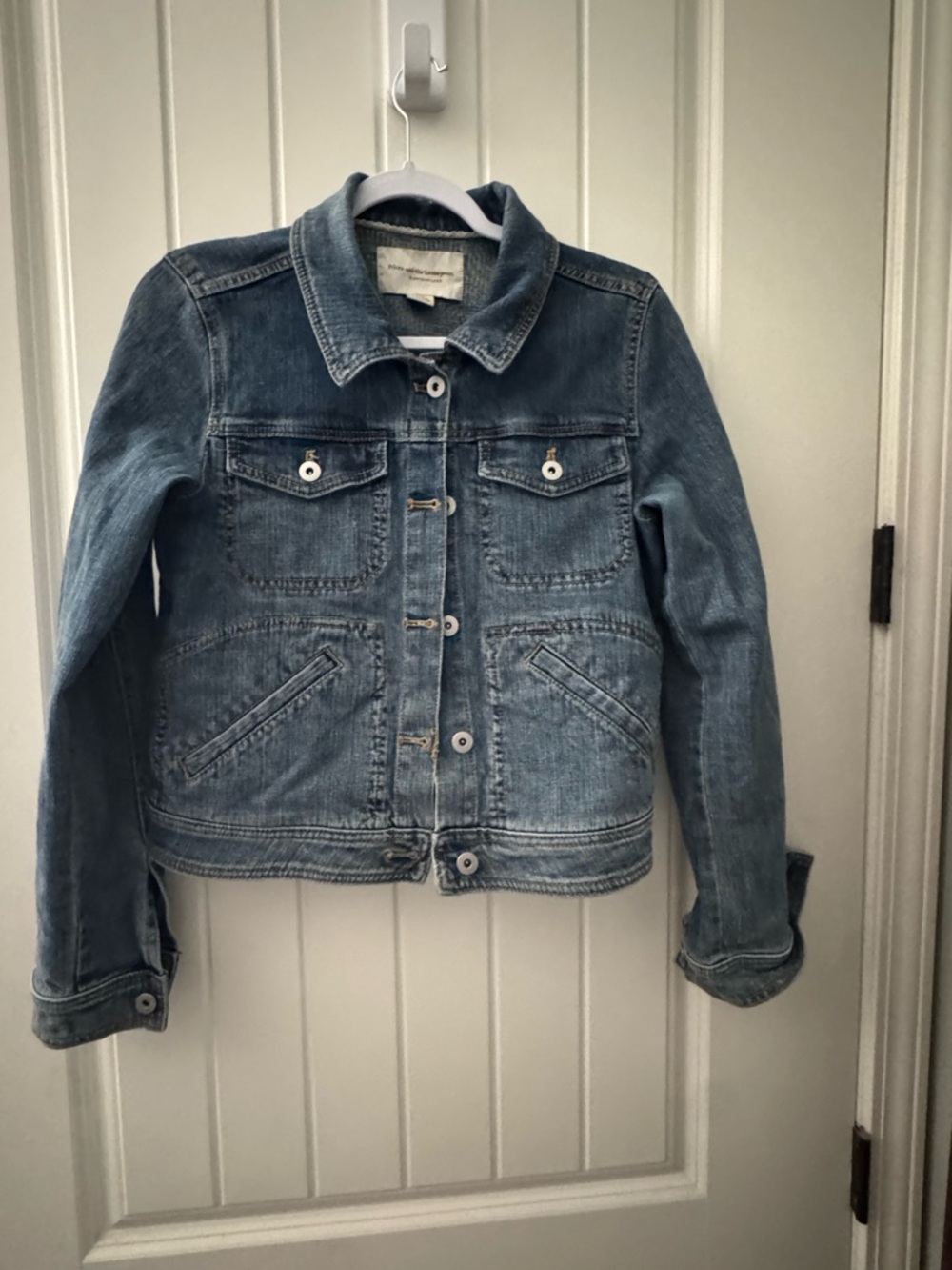 Anthropologie Light Blue Denim Jean Jacket